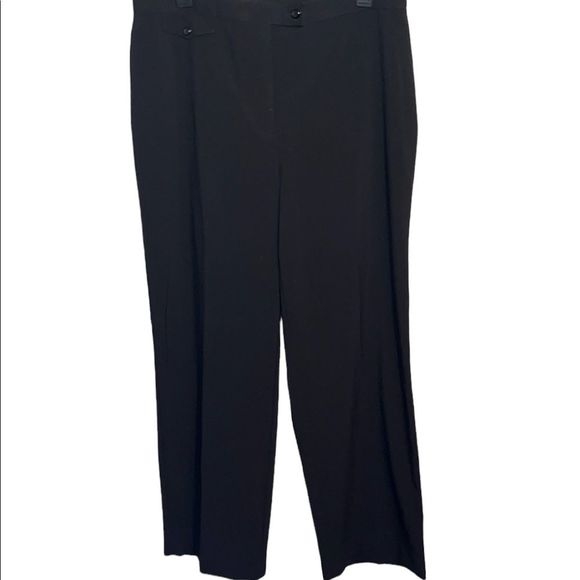 JM Collection Women’s Black Dress Pants/Slacks/Trouser’s Size 16 - Picture 1 of 8